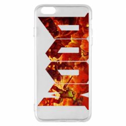 Чехол для iPhone 6 Plus/6S Plus Doom battle - PrintSalon