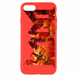 Чехол для iPhone 7 Doom battle - PrintSalon