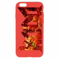 Чехол для iPhone 6/6S Doom battle - PrintSalon