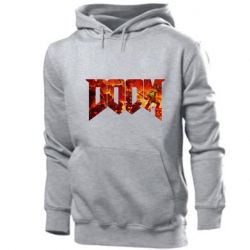 Мужское худи Doom battle - PrintSalon