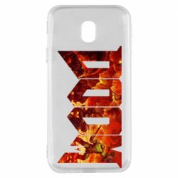 Чехол для Samsung J3 2017 Doom battle - PrintSalon