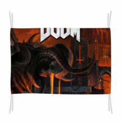 Флаг Doom Eternal Art - PrintSalon