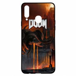 Чехол для Samsung A20s Doom Eternal Art - PrintSalon