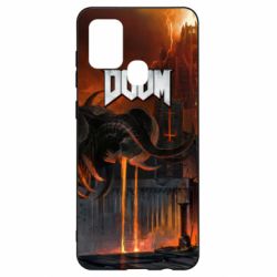 Чехол для Samsung A21s Doom Eternal Art - PrintSalon