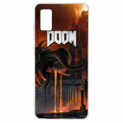 Чехол для Samsung A41 Doom Eternal Art - PrintSalon