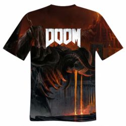 Мужская футболка 3D Doom Eternal Art - PrintSalon