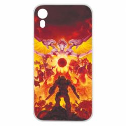 Чехол для iPhone XR Doom Eternal