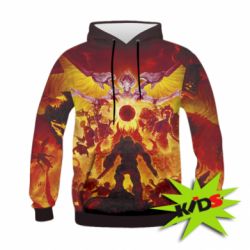 Дитяче 3D худі Doom Eternal - PrintSalon