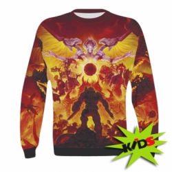 Дитячий 3D світшот Doom Eternal - PrintSalon