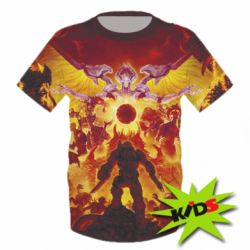 Дитяча 3D футболка Doom Eternal - PrintSalon