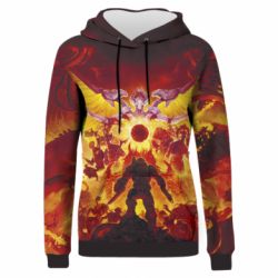 Жіноче 3D худі Doom Eternal - PrintSalon