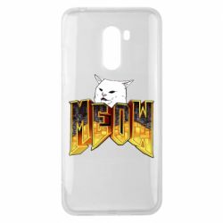 Чехол для Xiaomi Pocophone F1 Doom меов cat - PrintSalon