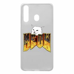 Чехол для Samsung A60 Doom меов cat - PrintSalon