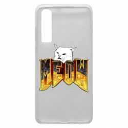 Чехол для Huawei P30 Doom меов cat - PrintSalon