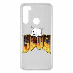 Чехол для Xiaomi Redmi Note 8 Doom меов cat - PrintSalon