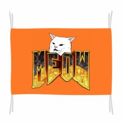 Флаг Doom меов cat - PrintSalon