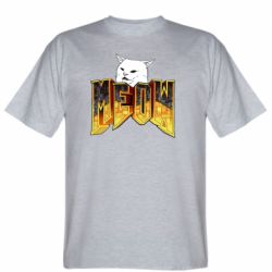 Мужская футболка Stedman Doom меов cat - PrintSalon