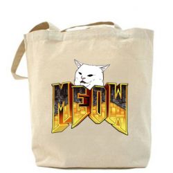 Шоппер Doom меов cat - PrintSalon