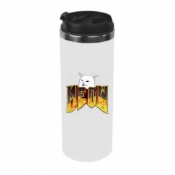 Термокружка Doom меов cat - PrintSalon