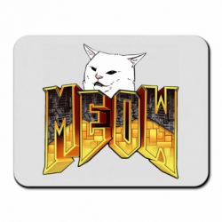 Коврик для мыши Doom меов cat - PrintSalon