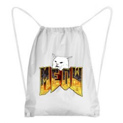 Рюкзак-мешок Doom меов cat - PrintSalon