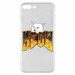 Чехол для iPhone 7 Plus Doom меов cat - PrintSalon