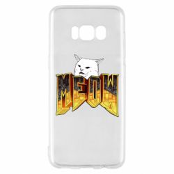 Чехол для Samsung S8 Doom меов cat - PrintSalon