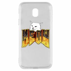 Чехол для Samsung J3 2017 Doom меов cat - PrintSalon