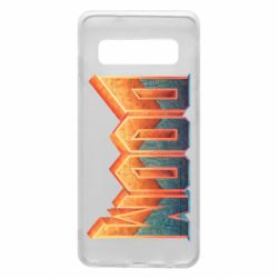 Чохол для Samsung S10 Doom old logo - PrintSalon