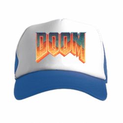 Кепка-тракер Doom old logo - PrintSalon