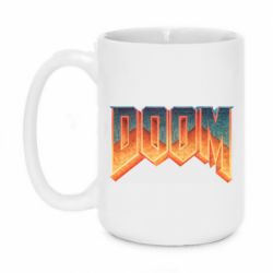 Чашка 420ml Doom old logo - PrintSalon