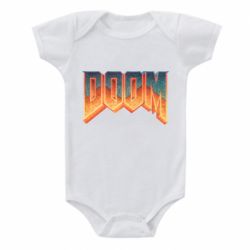 Дитячий бодік Doom old logo - PrintSalon