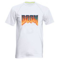 Чоловіча футболка для спорту Doom old logo - PrintSalon