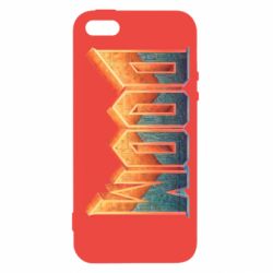 Чохол для iphone 5/5S/SE Doom old logo - PrintSalon