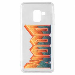 Чохол для Samsung A8 2018 Doom old logo