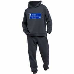 Мужской костюм Дорожный знак для россии - PrintSalon