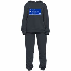 Женский костюм Дорожный знак для россии - PrintSalon
