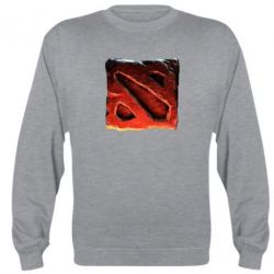 Cвитшот Dota 2 3d Logo - PrintSalon