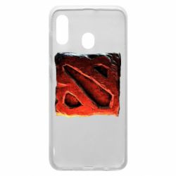 Чехол для Samsung A20 Dota 2 3d Logo