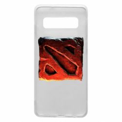 Чехол для Samsung S10 Dota 2 3d Logo