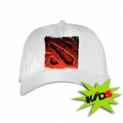 Детская кепка Dota 2 3d Logo - PrintSalon