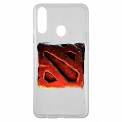 Чехол для Samsung A20s Dota 2 3d Logo-PrintSalon Чехол для Samsung A20s Dota 2 3d Logo
