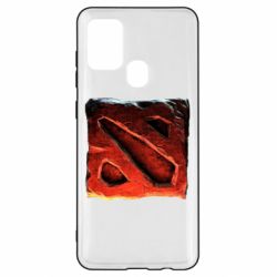Чехол для Samsung A21s Dota 2 3d Logo - PrintSalon