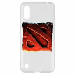 Чехол для Samsung A01/M01 Dota 2 3d Logo-PrintSalon Чехол для Samsung A01/M01 Dota 2 3d Logo