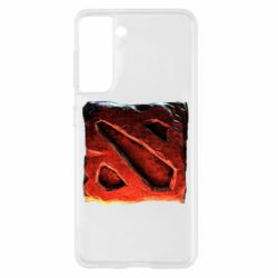 Чехол для Samsung S21 Dota 2 3d Logo - PrintSalon