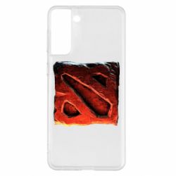 Чехол для Samsung S21+ Dota 2 3d Logo - PrintSalon