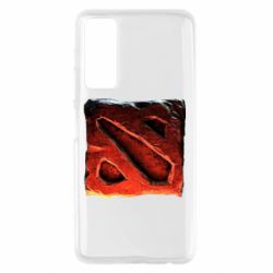 Чехол для Huawei P Smart 2021 Dota 2 3d Logo-PrintSalon Чехол для Huawei P Smart 2021 Dota 2 3d Logo