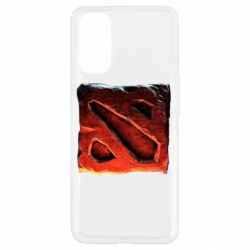 Чехол для Oppo Reno 4 Dota 2 3d Logo - PrintSalon