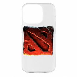 Чехол для iPhone 14 Pro Dota 2 3d Logo - PrintSalon