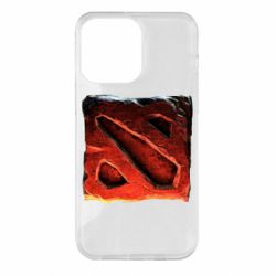 Чехол для iPhone 14 Pro Max Dota 2 3d Logo - PrintSalon